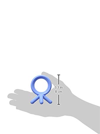 Silicone Baby Teether, Blue